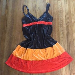 Roxy color block dress.